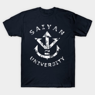 Saiyan University (white) T-Shirt